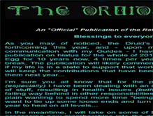 Tablet Screenshot of druidsegg.reformed-druids.org